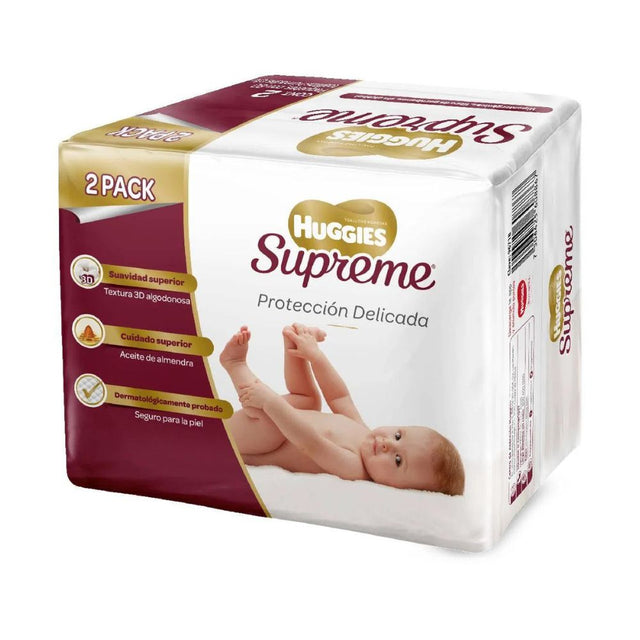 Tas Huggies Hum Pur 2 Pack Con 80