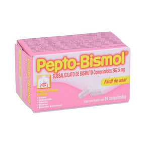 Pepto Bismol Con 24 Comprimidos