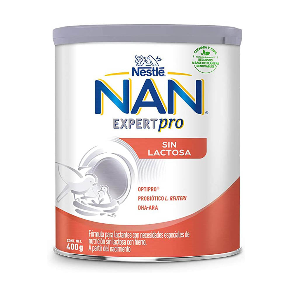 Nan Polvo Sin Lactosa 400 G