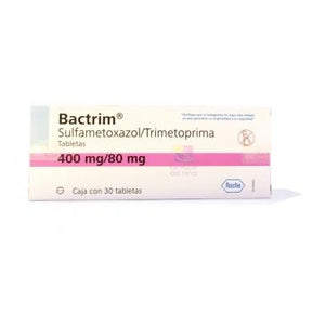 Bactrim 400 Mg / 80 Mg Con 30 Comprimidos