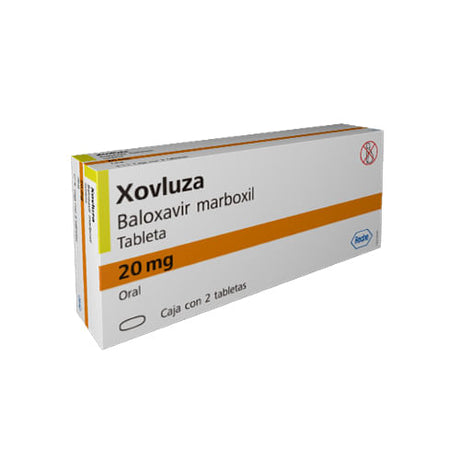 Xovluza 20 Mg Con 2 Tabletas