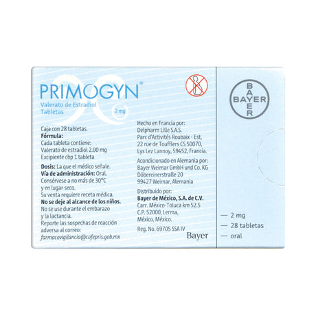 Primogyn 2 Mg Con 28 Grageas