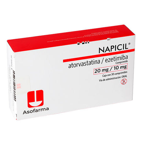 Napicil 20 / 10 Mg 30 Cpr