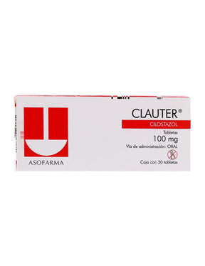 Clauter 100 Mg Con 30 Tabletas