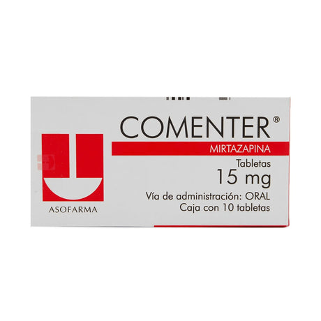 Comenter 15 Mg. Con 10 Tabletas