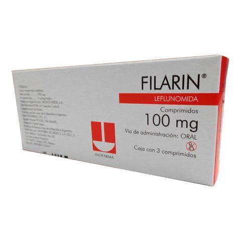 Filarin 100 Mg Con 3 Comprimidos