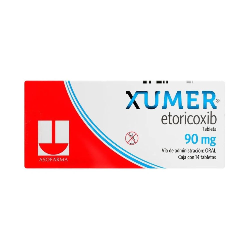 Xumer 90 Mg Con 14 Tabletas