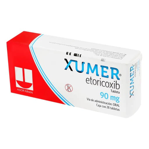 Xumer 90 Mg Con 28 Tabletas