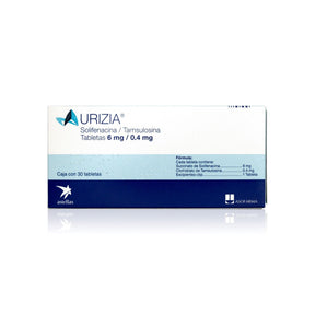 Urizia 6 Mg / 0.4 Mg Con 30 Tabletas