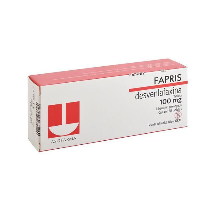 Fapris 100 Mg Con 30 Tabletas