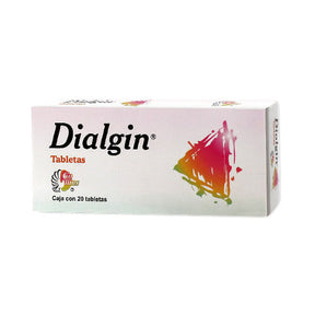 Diyodohidroxiquinoleina Furazolidona Dialgin Con 20 Tabletas