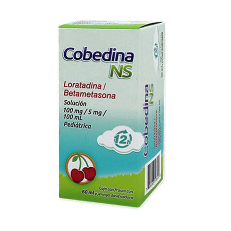 Loratadina Betametasona Cobedina Ns Solución Pediatrica 60 Ml