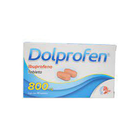 Ibuprofeno Dolprofen 800 Mg Con 10 Tabletas