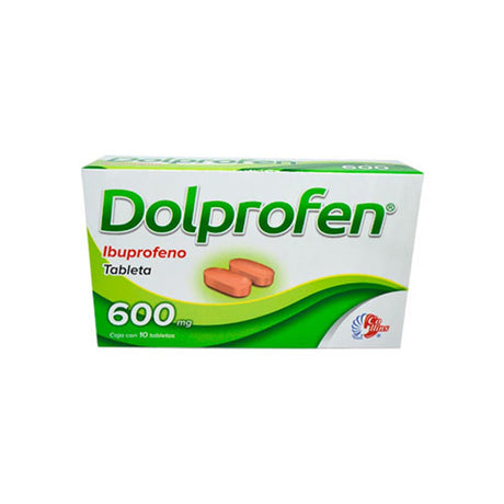 Ibuprofeno Dolprofen 600 Mg Con 10 Tabletas