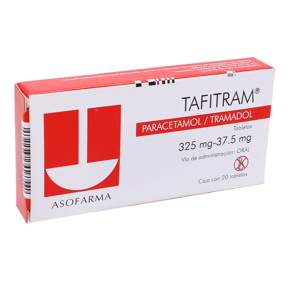 Tafitram 325-37.5 Mg Con 20 Comprimido