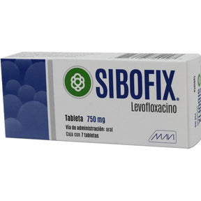 Levofloxacino Sibofix 750 Mg Con 7 Tabletas