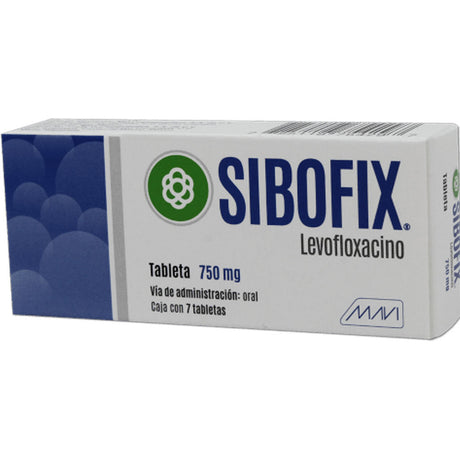 Levofloxacino Sibofix 750 Mg Con 7 Tabletas
