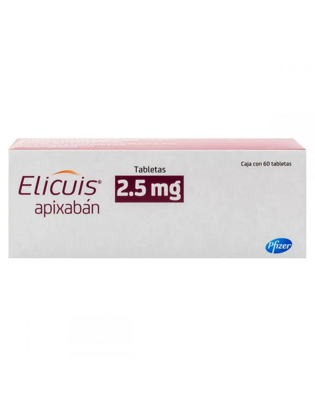 Elicuis 2.5 Mg Con 60 Tabletas