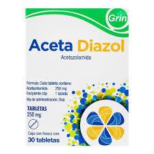 Aceta Diazol 250 Mg Con 30 Tabletas