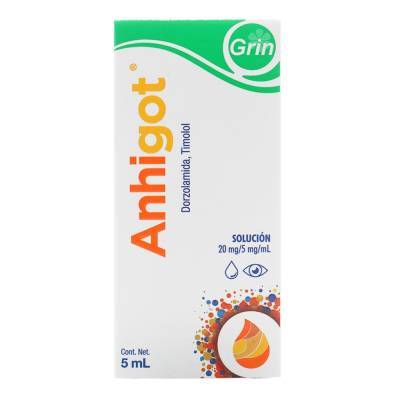 Anhigot Solución Oftal Frasco Got 5 Ml