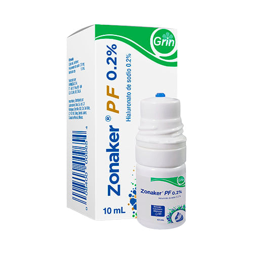 Zonaker Pf Solución 0.2 % Frasco 10 Ml