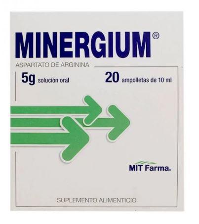 Minergium 5 Gr Sup Alim Ampulas Con 20 10 Ml