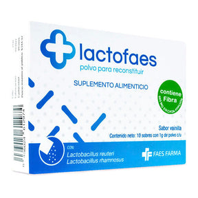Lactofaes 1 Gr Con 10 Sobres Sup Alim Vainilla