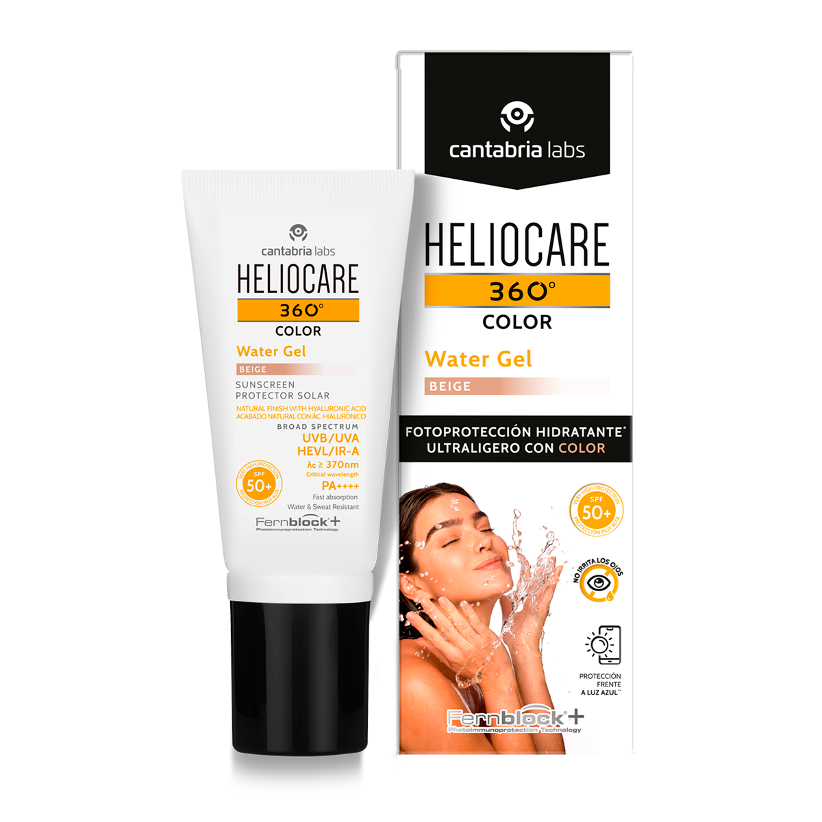 Heliocare 360 Water Gel Beige 50 Ml Cantabria