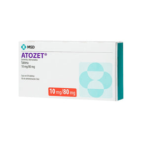 Atozet 10Mg 80 Mg Tabletas 30 7501050604192