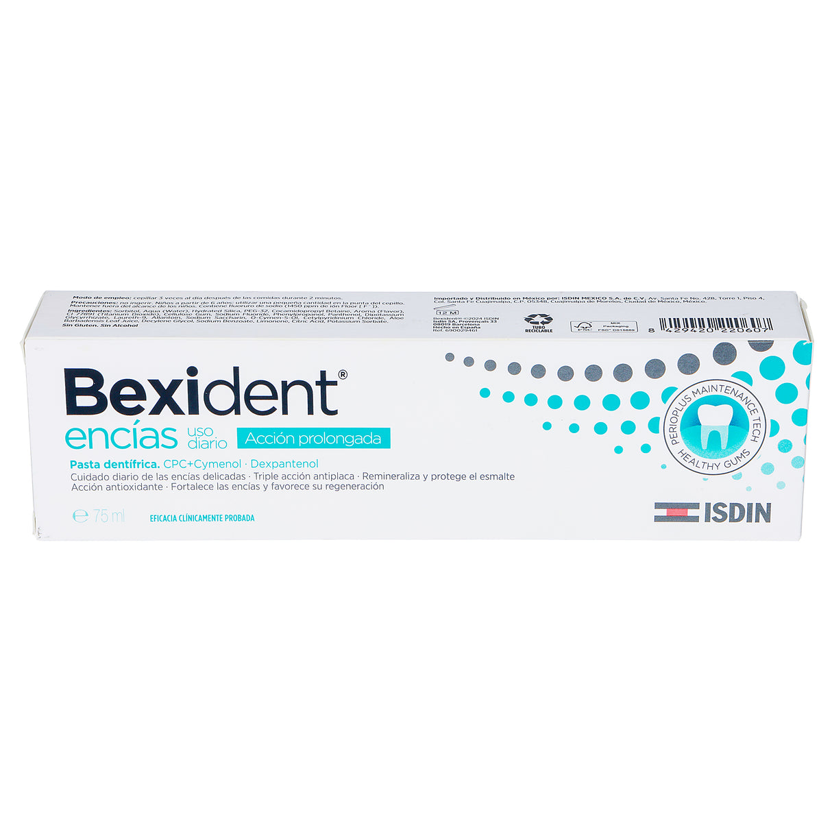 Bexident Encias 75 Ml Pasta Dental 8429420220607 3