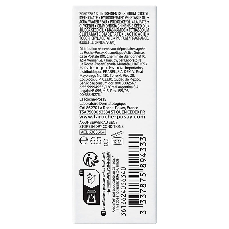 Effaclar Anti-Imperfecciones 65 G Jabon La Roche-Posay 3337875894333