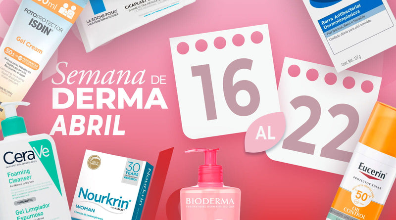 Semana de dermatología del día 16 al 22 de Abril 2026