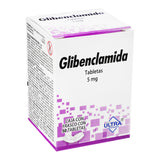 7502216792814-Glibenclamida 5 Mg Con 50 Tabletas Ultra Generico-1