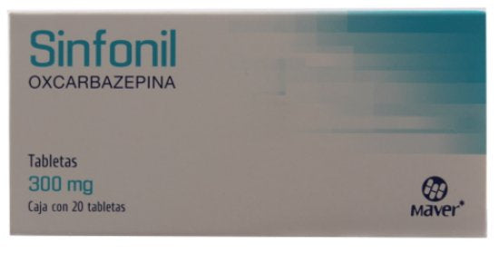 7502009744570-Oxcarbazepina Sinfonil 300 Mg Con 20 Tabletas-1