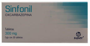 7502009744570-Oxcarbazepina Sinfonil 300 Mg Con 20 Tabletas-1