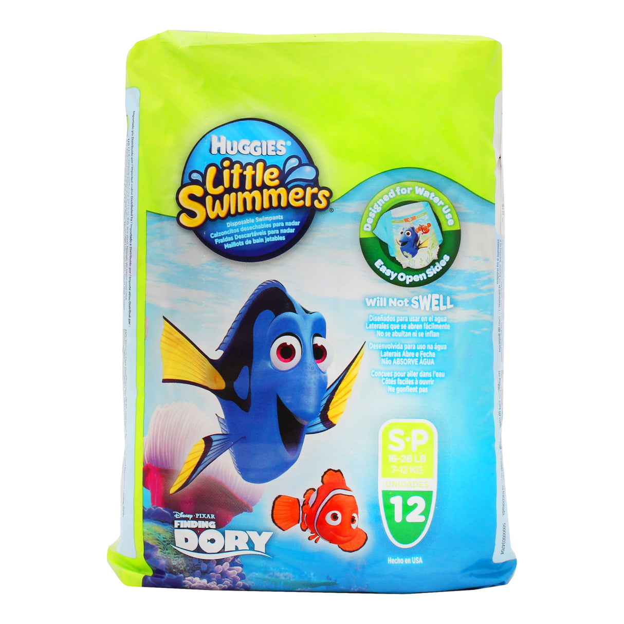 36000183399-Calzon Huggies L-Swimm Paranadar Pequeño Con 12-9