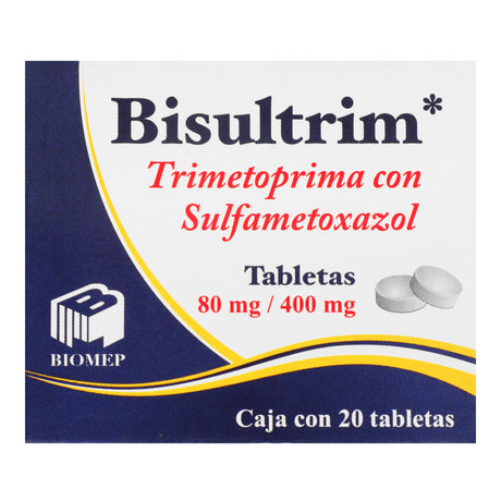 7501573900313-Trimetoprima / Sulfametoxazol Bisultrim 80 Mg / 400 Mg Con 20 Tabletas-3