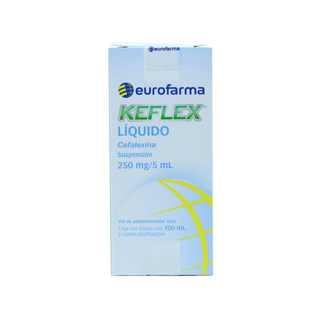 Keflex 250 Mg / 5 Ml Suspension 100 Ml Con Pipeta 7891317027476