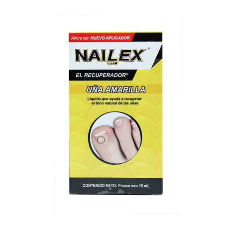 Nailex Recuperador Uña Amarilla Solución 15 Ml 7502234764053