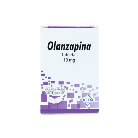 Olanzapina 10 Mg Con 14 Tabletas Ultra / Avivia Generico 7502216796874