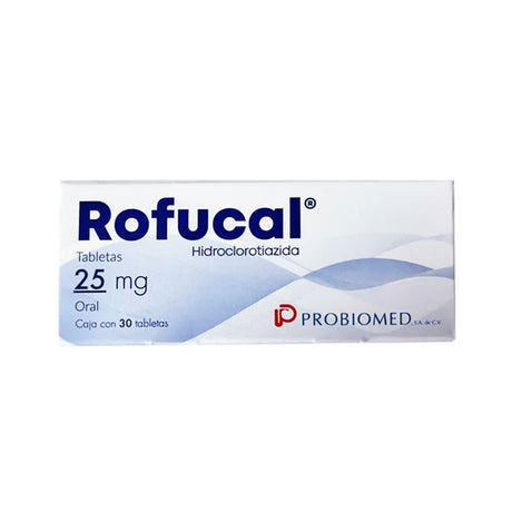 Rofucal 25 Mg Con 30 Tabletas  7502213144012
