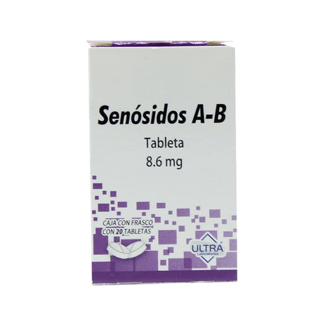 Senosidos A-B 8.6 Mg Con 20 Tabletas Ultra Generico 7502216796393