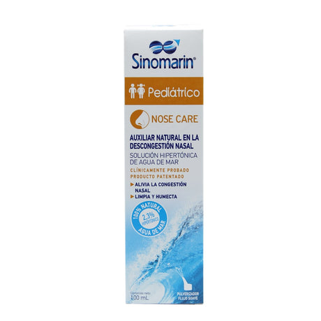 Sinomarin Ped Solución Nasal 100 Ml 7502209710023