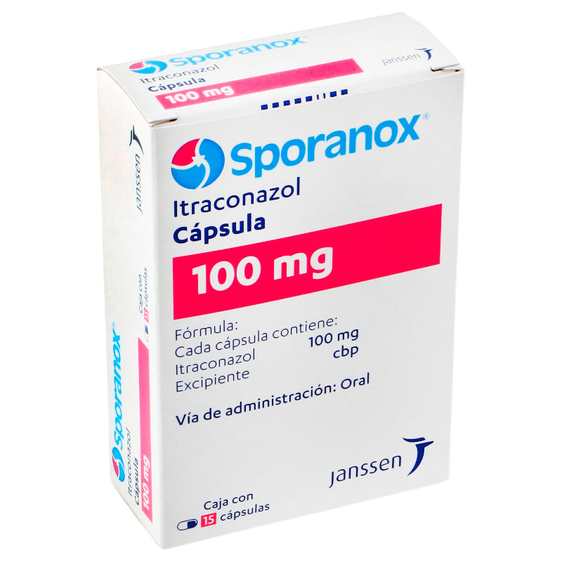 Sporanox 15D 100 Mg Con 15 Capsulas 7501109900299 perfil