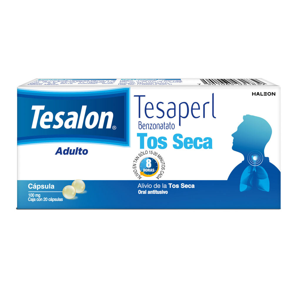 Tesalon 100 Mg Perl Con 20