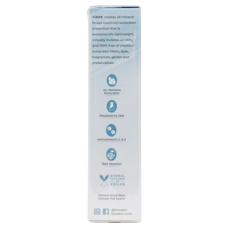 Tizo3 Fps40 Facial Mineral Con Color 50 Gr Gvi 358892326501