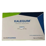 Tramadol Paracetamol Kalequim 37.5/325Mg 20 Tabletas 7502223112360