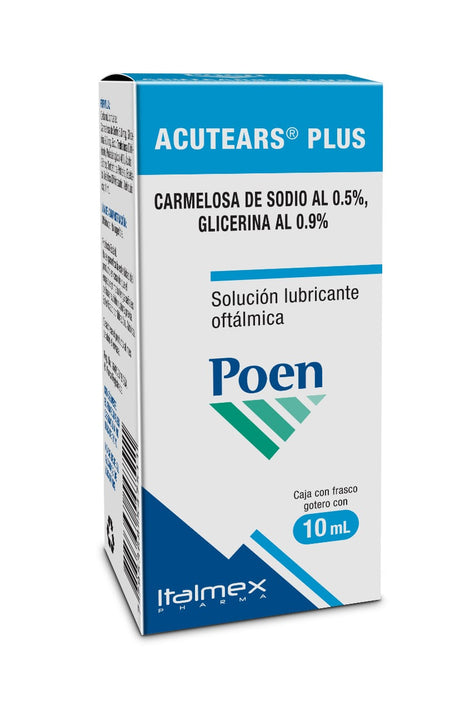 Acutears Plus 0.5% Solución Oft 10 Ml Glicerina 0.9% Poen