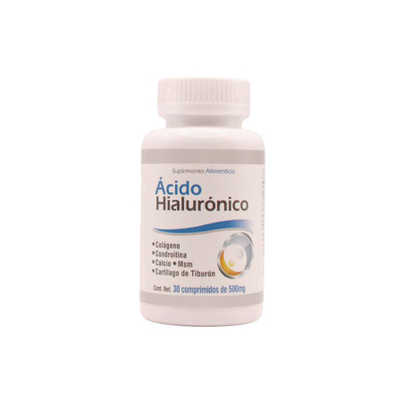 ícido Hialuronico 500 Mg Con 30 Comprimidos Espiga 7501170160028
