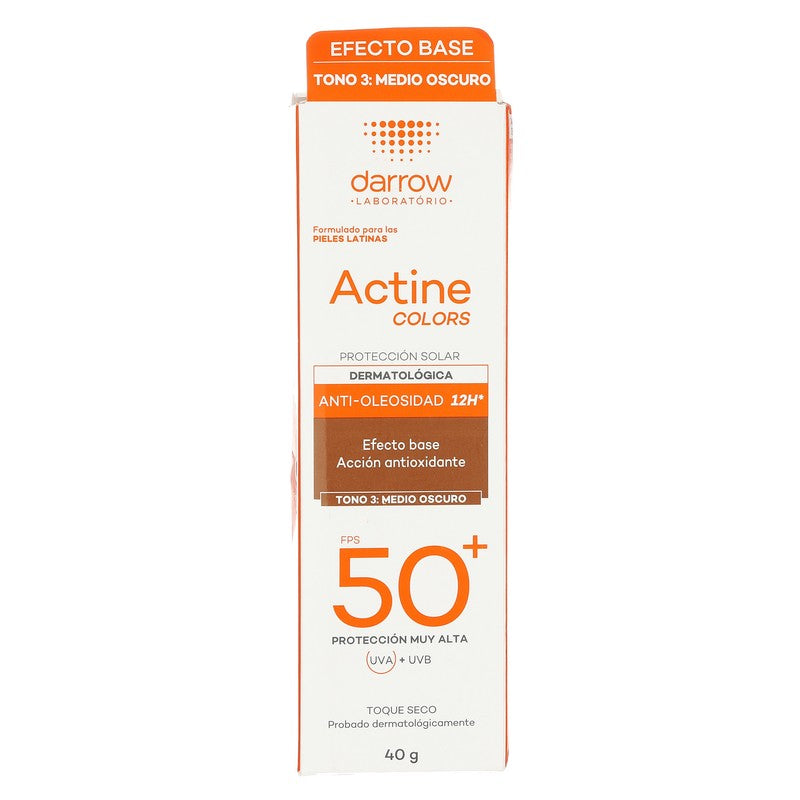 Actine Colors Tono 3 Oscuro 40Gr Crema Darrow 3282770207675